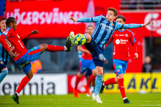 Helsingborgs Wanderson do Carmo och Djurgårdens Aslak Witry