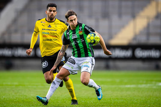 Frejs Pedro Ribeiro och GAIS Rasmus Rosenqvist