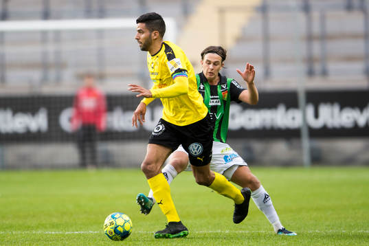 Frejs Pedro Ribeiro och GAIS Rasmus Rosenqvist