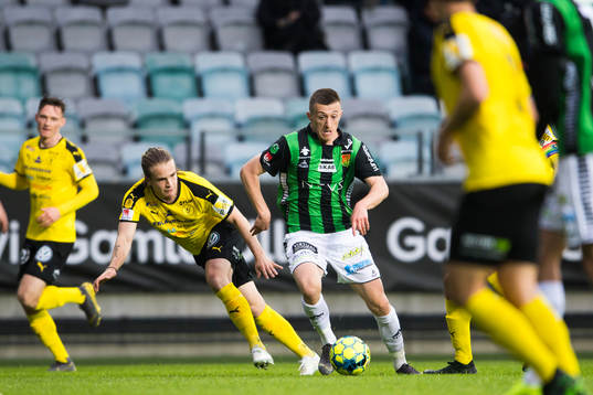 Frejs Amadeus Sögaard och GAIS Leonard Pllana