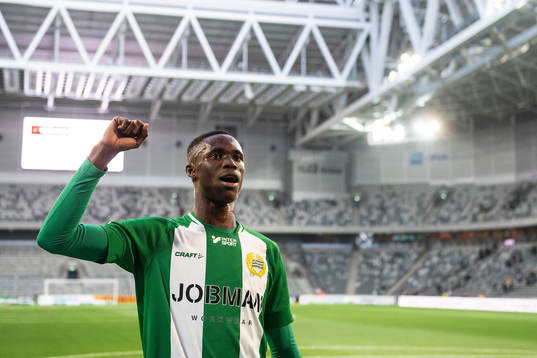 Hammarbys Kossounou Odilon jublar