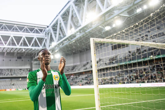 Hammarbys Kossounou Odilon jublar