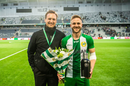 Hammarbys Mats Solheim tilldelas en utmärkelse