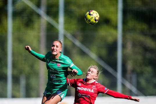 Rosengårds Sanne Troelsgaard Nielsen och Limhamn Bunkeflos