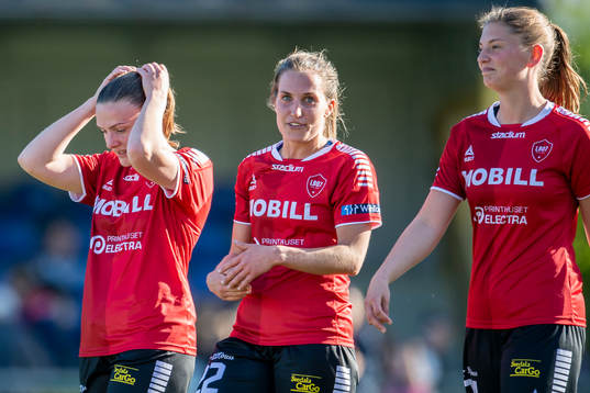 Limhamn Bunkeflos Hanna Persson jublar efter slutsignalen