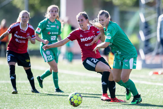 Limhamn Bunkeflos Hanna Persson och Rosengårds Lisa-Marie