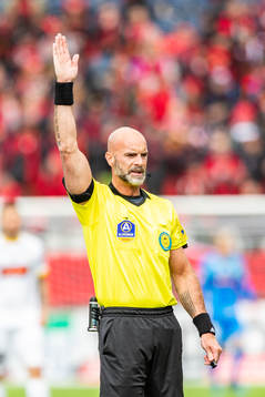 Huvuddomare Stefan Johannesson