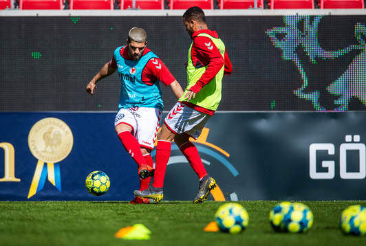 Kalmars Moestafa El Kabir och Emaxwell Souza de Lima