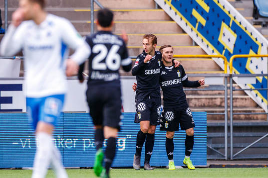 IFK Göteborgs Benjamin Nygren och Patrik Karlsson Lagemyr