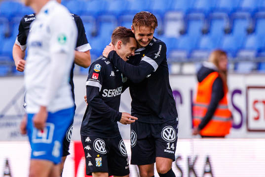 IFK Göteborgs Benjamin Nygren och Patrik Karlsson Lagemyr