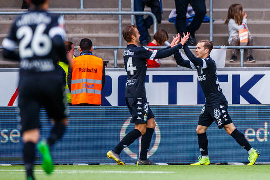 IFK Göteborgs Benjamin Nygren och Patrik Karlsson Lagemyr