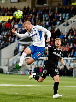 IFK Norrköpings Kalle Holmberg och IFK Göteborgs Carl