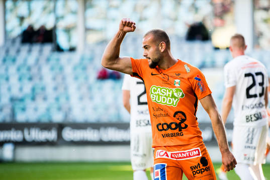 Varbergs Perparim Beqaj jublar