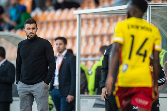 Syrianskas tillfällige tränare Mattias Genc