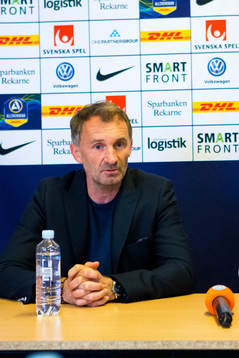 AFC Eskilstunas tränare Nemanja Miljanvoic