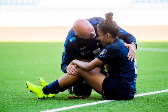 Thomas Dahle, head coach of Avaldsnes, and Giovanna de