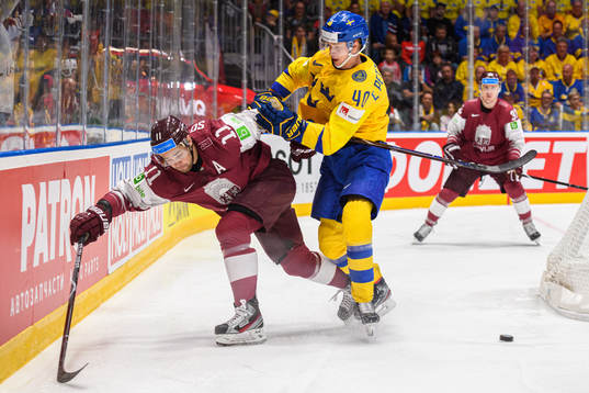 Kristaps Sotnieks of Latvia and Elias Pettersson of Sweden