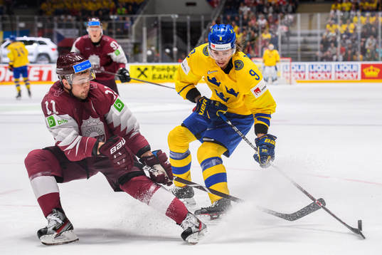 Kristaps Sotnieks of Latvia and Adrian Kempe of Sweden