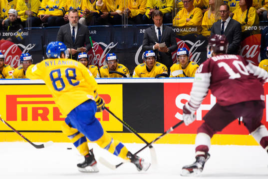 Head coach Rikard Grönborg of Sweden