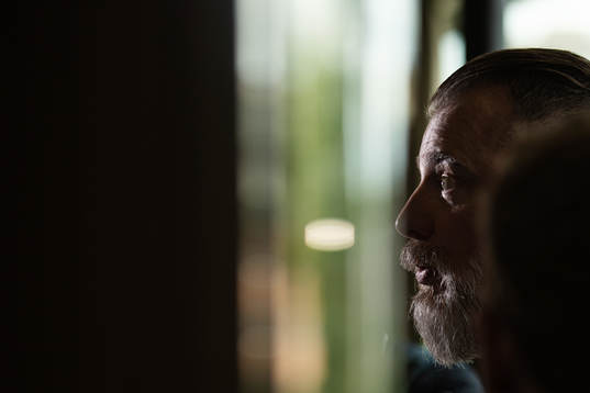 Head coach Rikard Grönborg of team Sweden at a press event