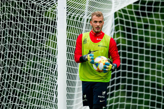 Goalkeeper Markus Olsen Pettersen of Norway