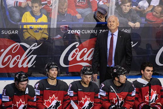 Head coach Alain Vigneault of Canada