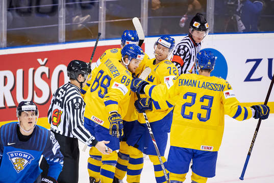 Alexander Wennberg, William Nylander, Patric Hörnqvist and