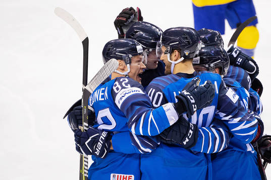 Harri Pesonen, Henri Jokiharju and Petteri Lindbohm of