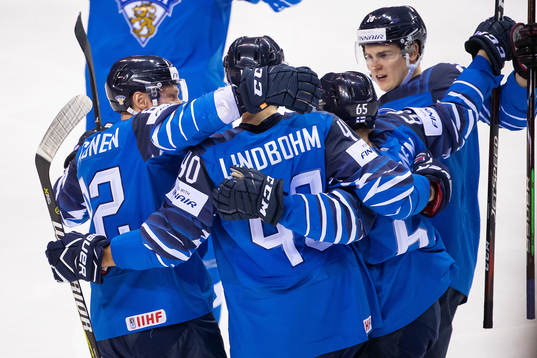 Harri Pesonen, Henri Jokiharju and Petteri Lindbohm of