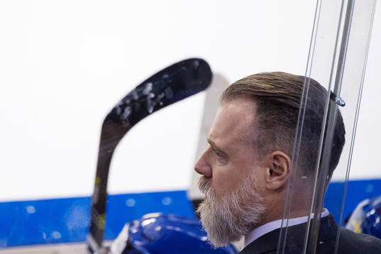 Head coach Rikard Grönborg of Sweden