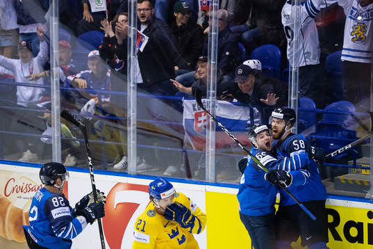 Harri Pesonen, Sakari Manninen and Jani Hakanpää of