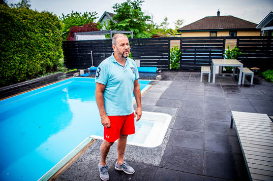 Robert Burakovsky hemma i villan i Bunkeflostrand