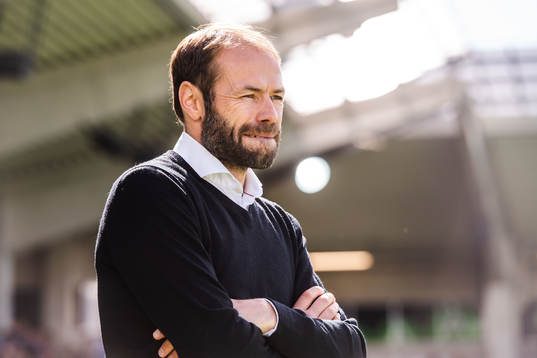 Häckens tränare Andreas Alm