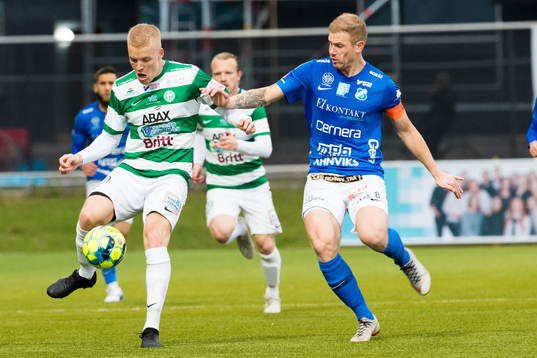 Västerås Simon Johansson och Norrbys Nicklas Savolainen