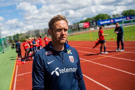 Martin Sjögren, head coach of Norway