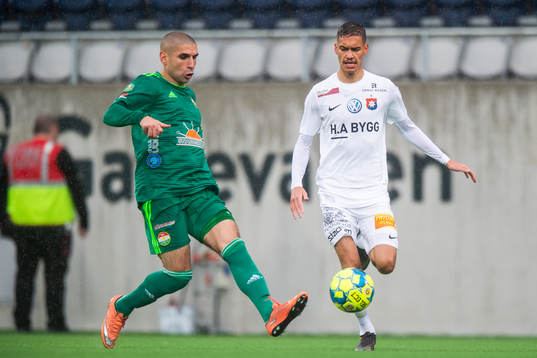 Dalkurds Rawez Lawan och Örgrytes Fredrik Zanjanchi