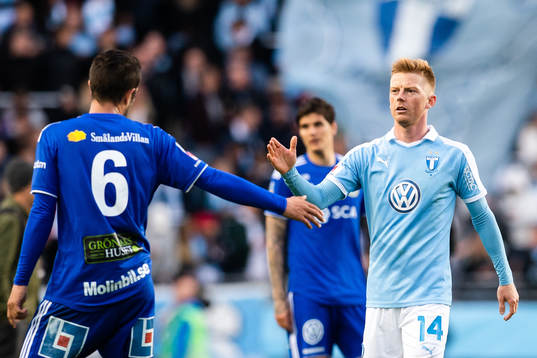 Sundsvalls Juan Jose Ciercoles Sagra och Malmö FFs Anders