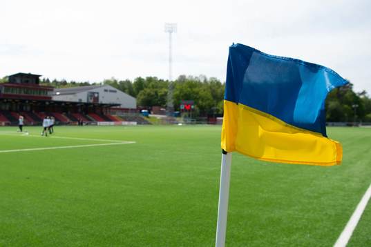 En generell bild på en hörnflagga