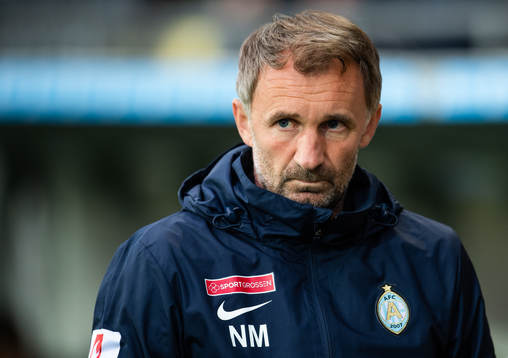 AFC Eskilstunas tränare Nemanja Miljanvoic 