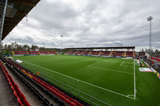 Generell vy över Jämtkraft Arena