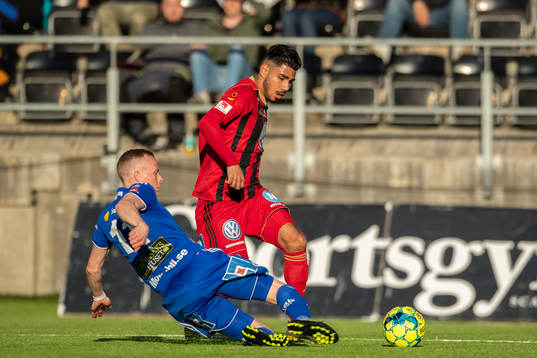 Sundsvalls su11'i kamp med Östersunds Hosam Aiesh