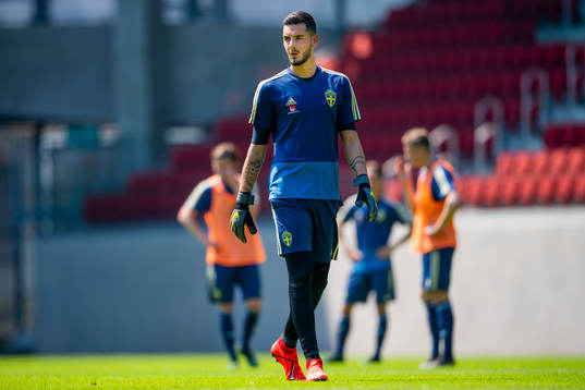 Goalkeeper Marko Johansson