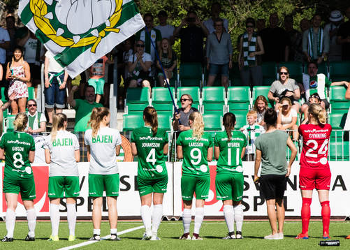 Hammarbys spelare tackar publiken