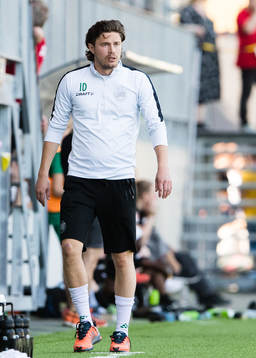 Hammarbys tränare Isak Dahlin