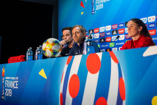 Terje Skeie, head of media of Norway, Martin Sjögren, head