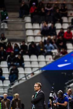 Thomas Dennerby, head coach of Nigeria,