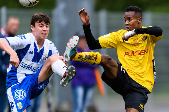 Elfsborgs Said Ali och IFK Göteborgs Oliwer Brodin