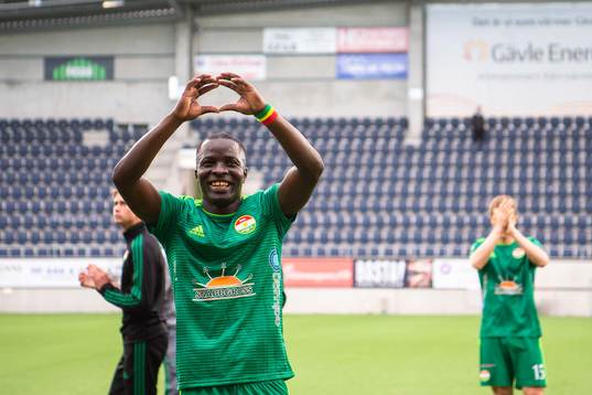 Dalkurds Kerfala Cissoko jublar