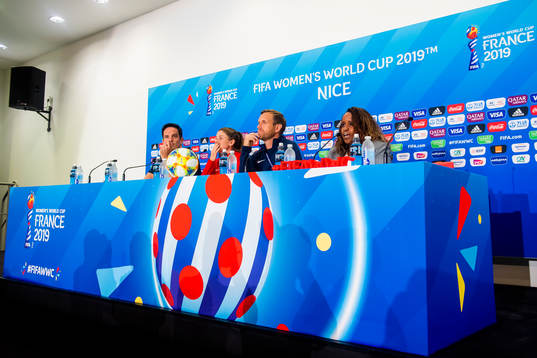 Terje Skeie, head of media of Norway, Maren Nævdal Mjelde