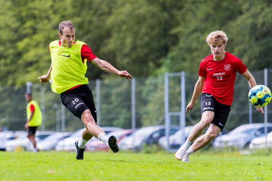 Calle Wede och Freddie Brorsson